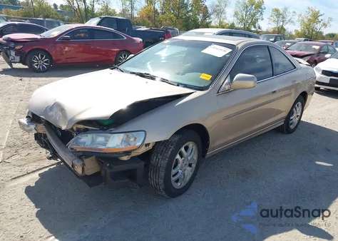 2001 Honda Accord 3.0 Ex from USA, damaged, VIN 1HGCG22591A005417